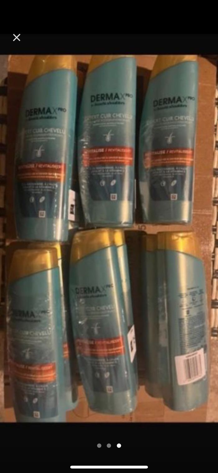 Shampoing head and shoulders derma