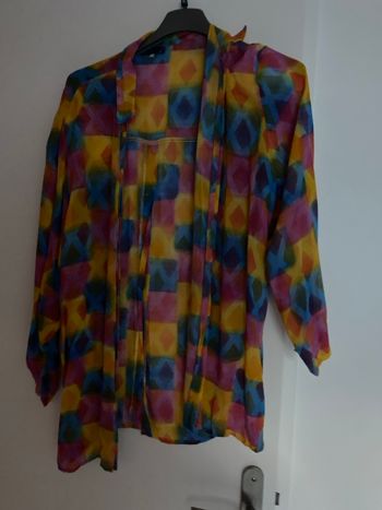 Chemisier sur chemise 