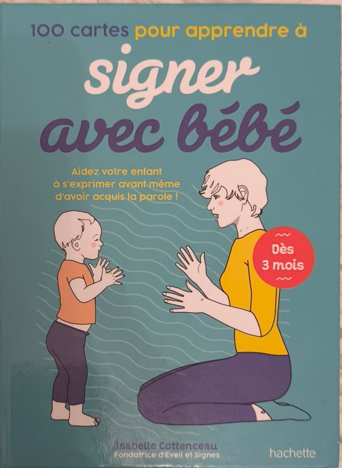Cartes signer avec bébé