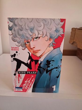 Manga Nine Peaks épreuve non corrigée promotionnel édition provisoire tome 1