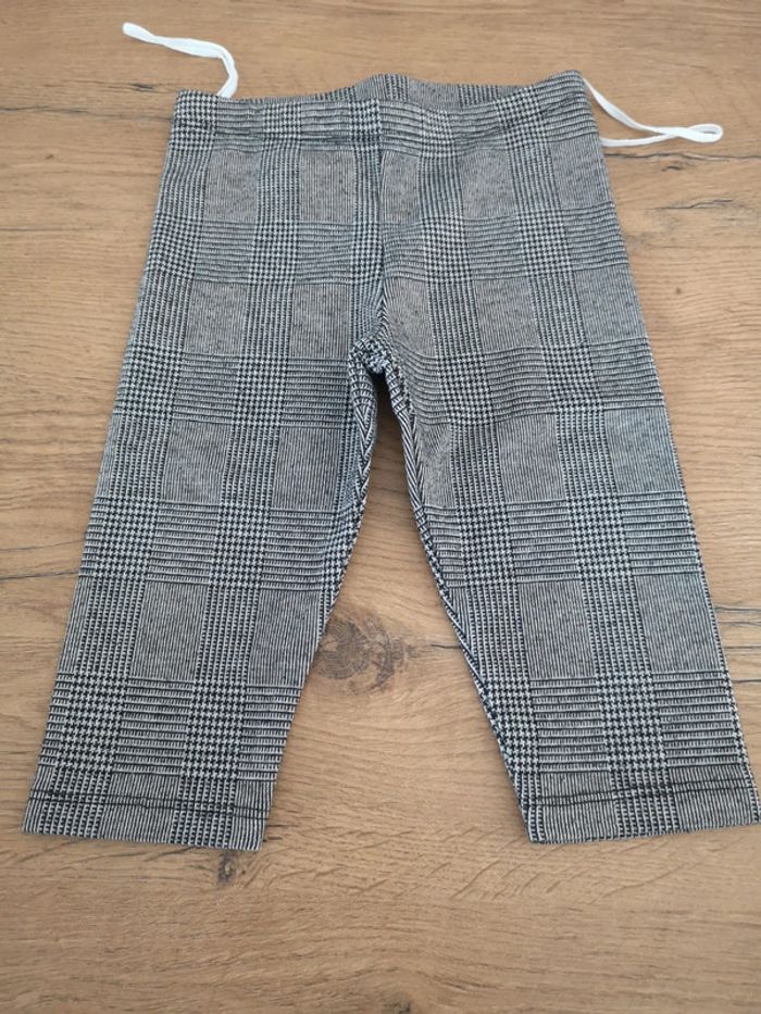 Pantalon à carreaux 12 mois