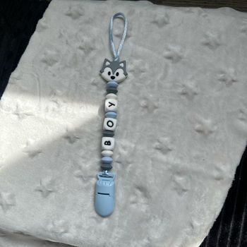 Attache tétine garçon