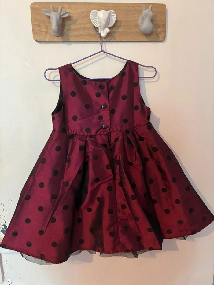 Magnifique robe à reflets changeant, taille 23 mois. - photo numéro 6