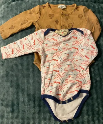 Lot de 2 bodies