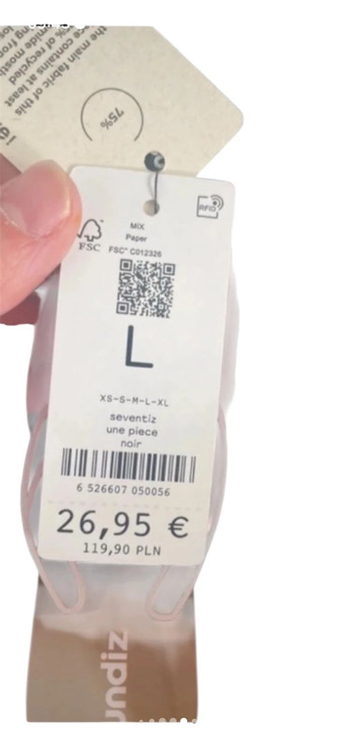 Maillot de bain une pièce – Undiz – Taille L – Neuf - photo numéro 6