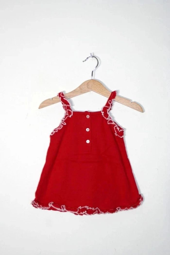 Tunique/ Robe Du pareil au même rouge 3m - photo numéro 3