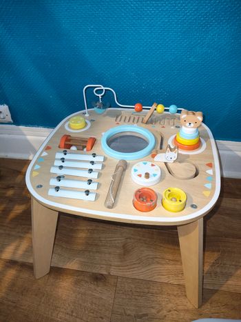 Table activités musicales