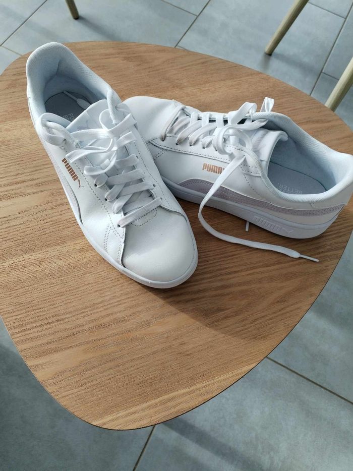 Tennis Puma en cuir - photo numéro 4