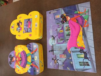 puzzle miraculous 4+ 36 pieces djeco neuf fille chat