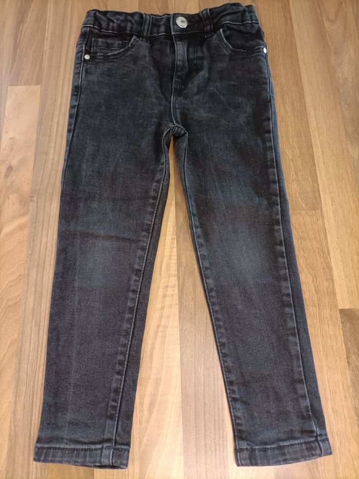 Pantalon jean skinny noir 4 ans denim co - photo numéro 2