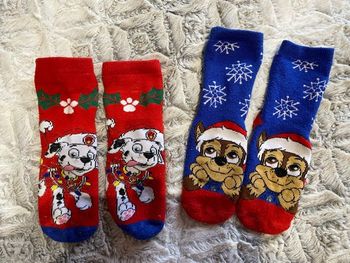 Lot de chaussettes de Noel pat patrouille