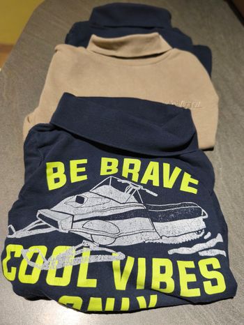 3 cols roulés+ 1 offert 4 ans 