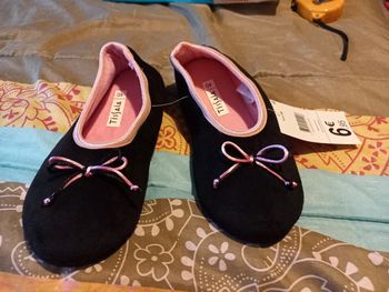 Ballerines roses marines pointure 40 neuves