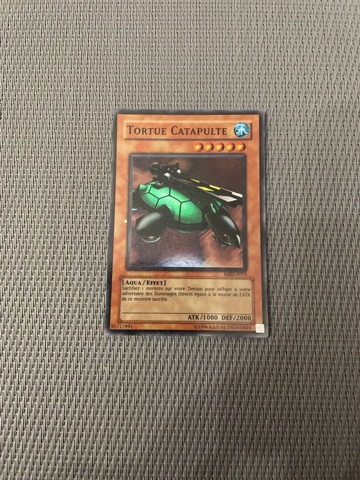 carte Yu-Gi-Oh! Tortue Catapulte MRD-F075