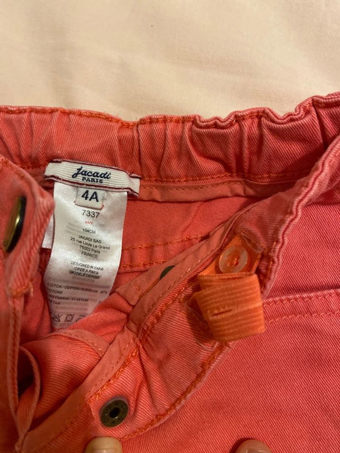 Pantalon rose jacadi - photo numéro 3