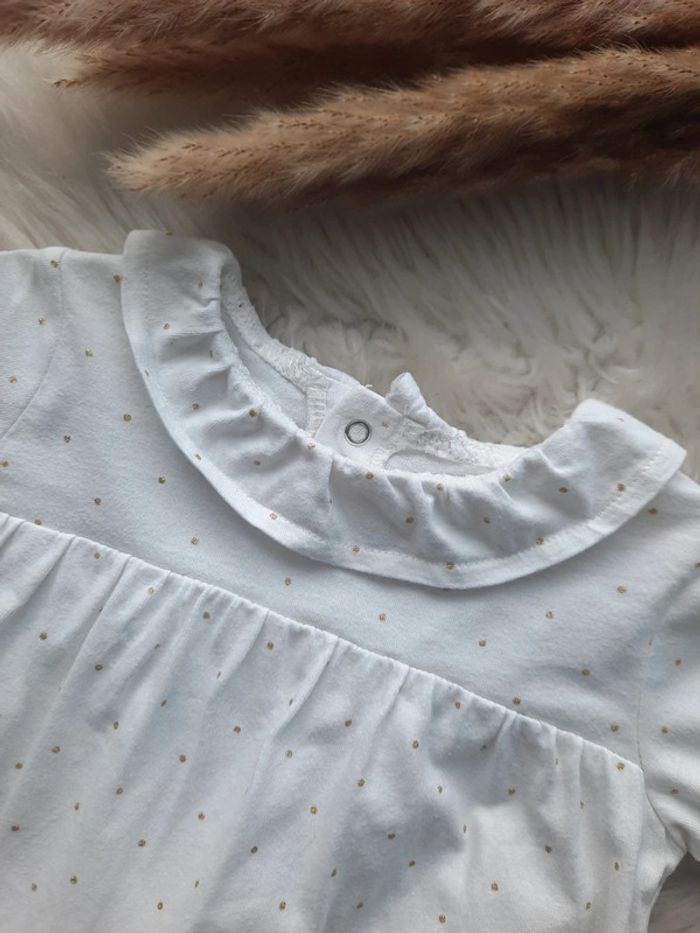 Tunique blanche 6 mois - photo numéro 3