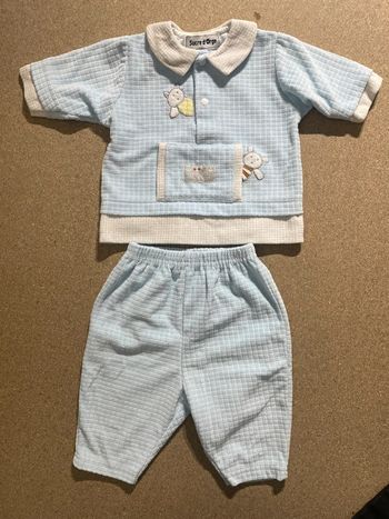 Pyjama garçon sucre d’orge 3 mois