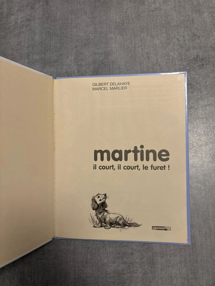 Livre Martine, il court, il court le furet - photo numéro 2