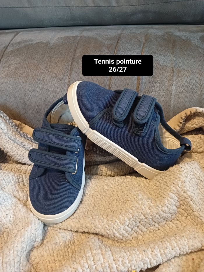 Tennis garçon pointure 26/27