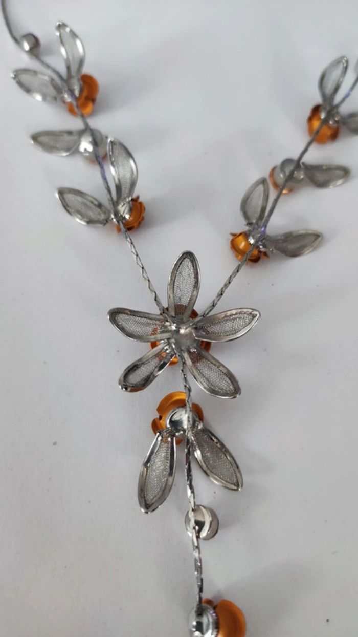 Collier fin roses - photo numéro 9