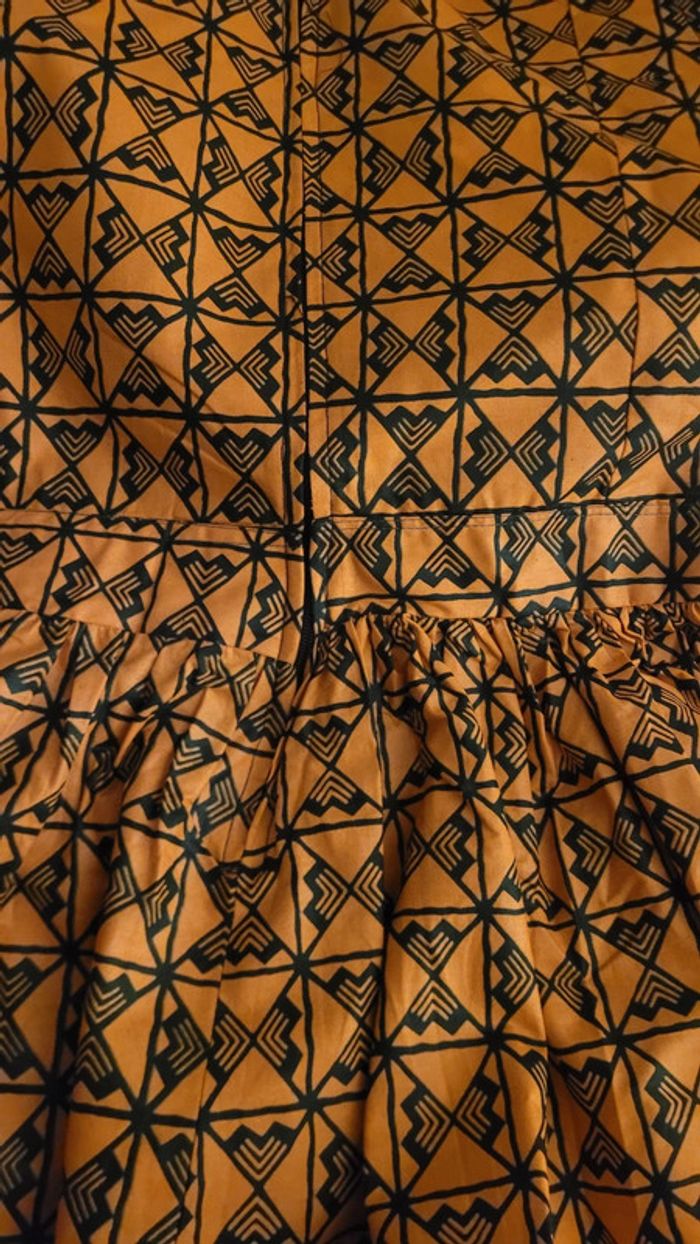 Robe mi-longue en wax - photo numéro 12