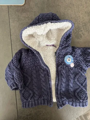 Gilet chaud 3 mois
