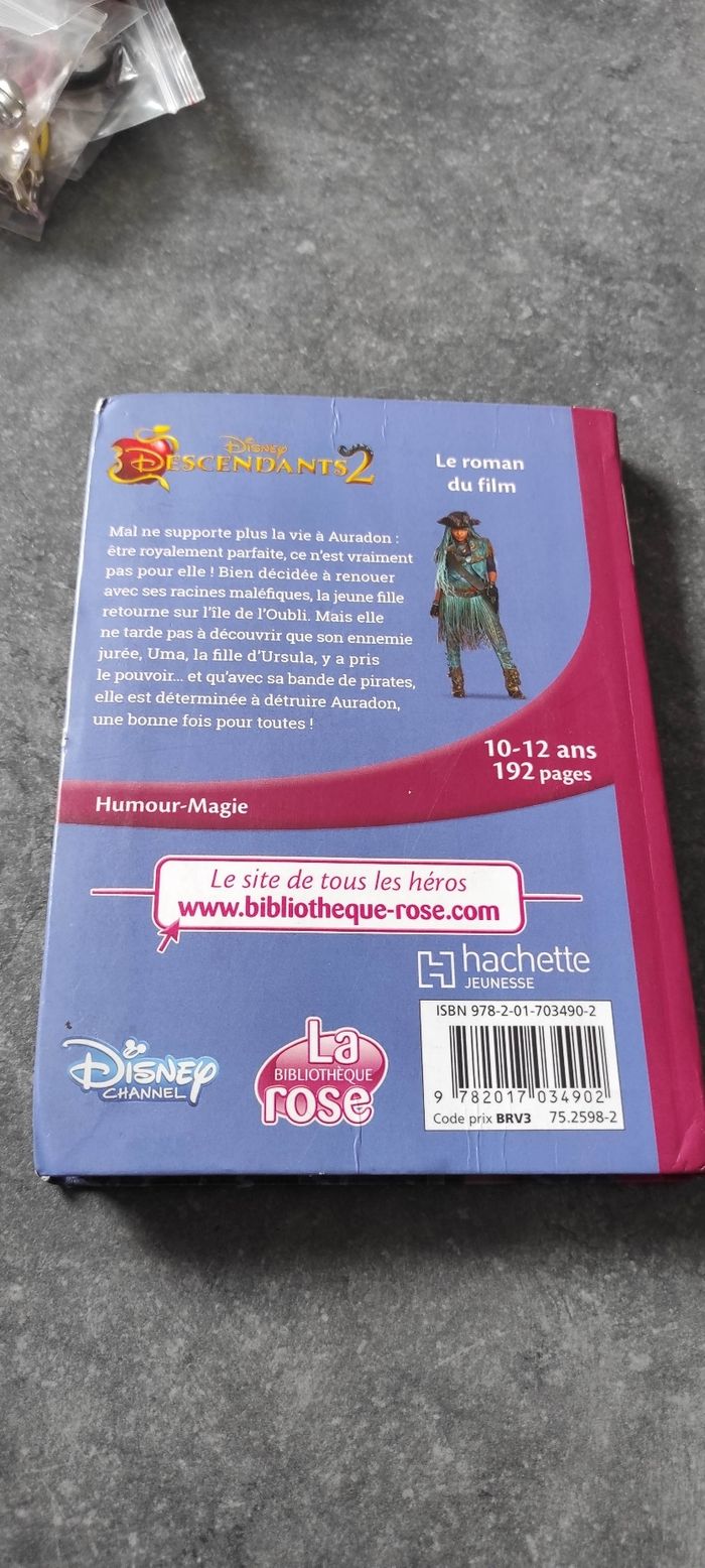 10+ bibliothèque rose Descendants 2 : le roman du film - photo numéro 3