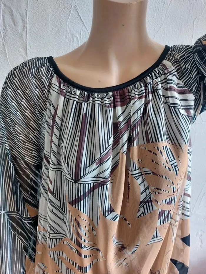 Blouse imprimée Taille 38 - photo numéro 2