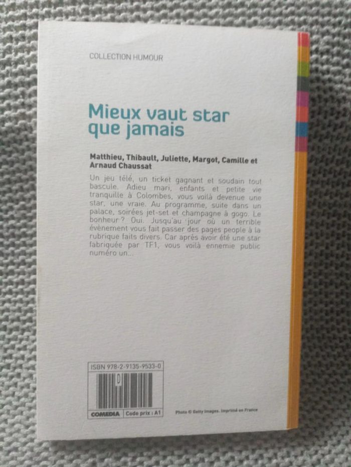 Chaussat - Mieux vaut star que jamais - photo numéro 2