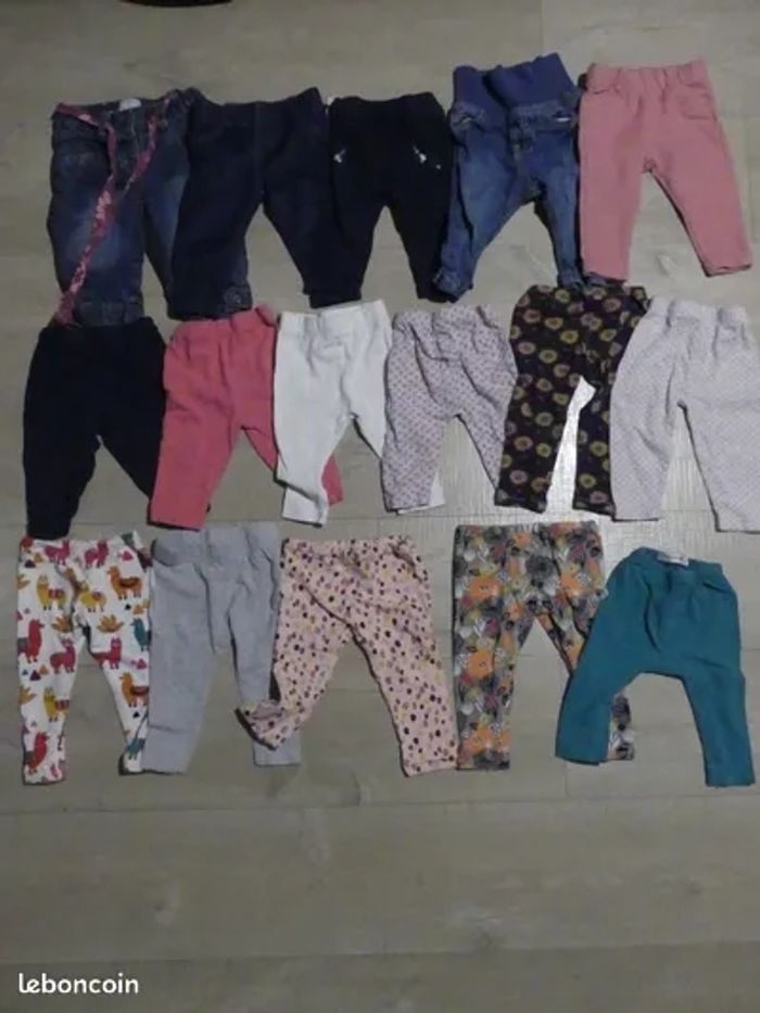 Lot vêtements fille 6mois hiver - photo numéro 2