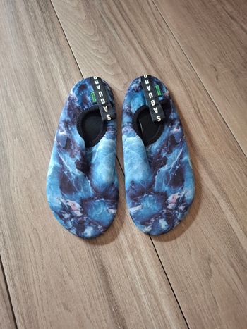 Chaussures piscine aquatique Mixte bleu