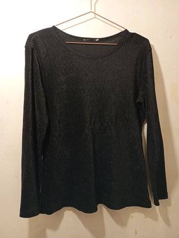 Blouse femme habillée noire