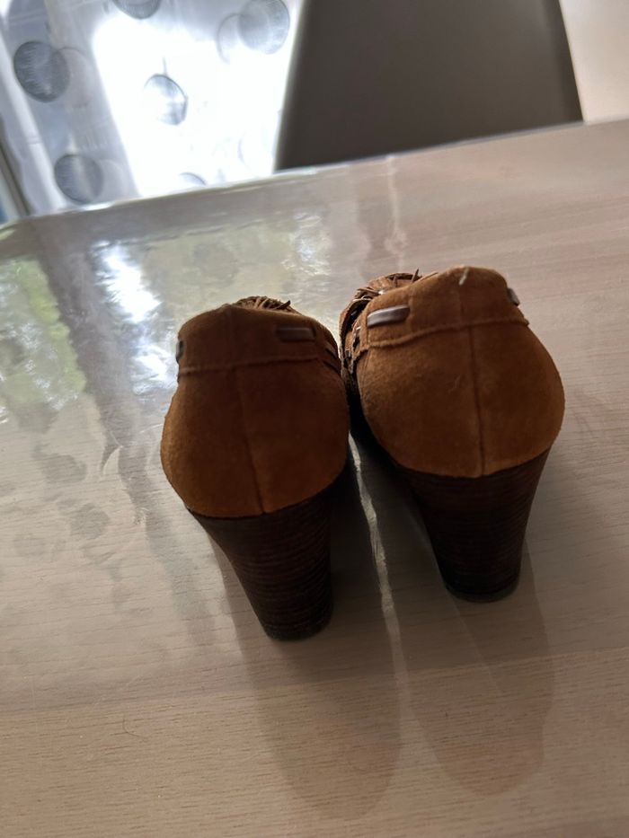Chaussures à talon marron t37 - photo numéro 3