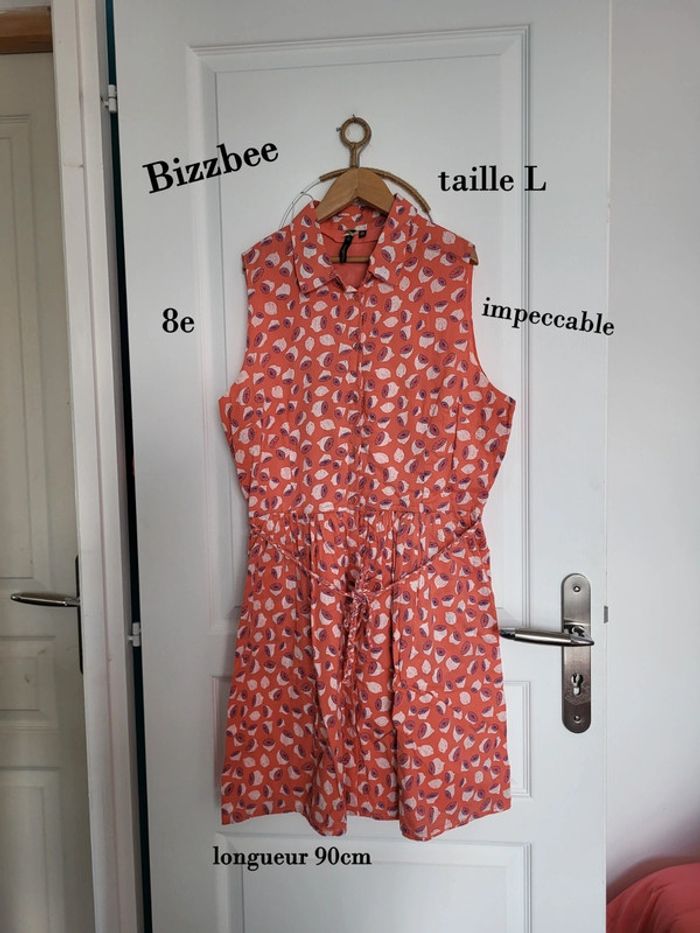 Robe 👗 col chemise Bizzbee taille 40 impeccable