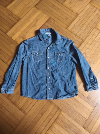 chemise à rayures