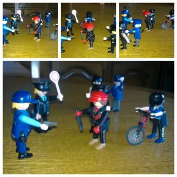 Au nom de la loi Policiers #Playmobil