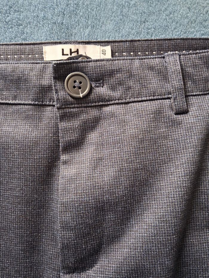 Pantalon homme bleu/gris - photo numéro 4