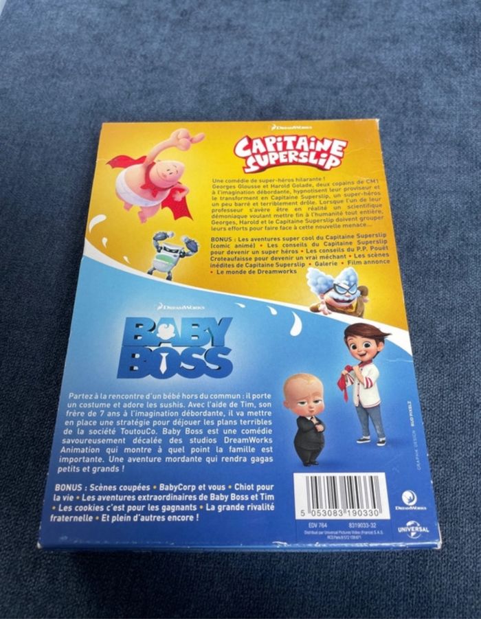 DVD baby boss / capitaine superslip - photo numéro 2