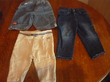 lot pantalons 18 mois