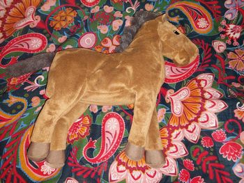 Ikea - peluche Cheval marron