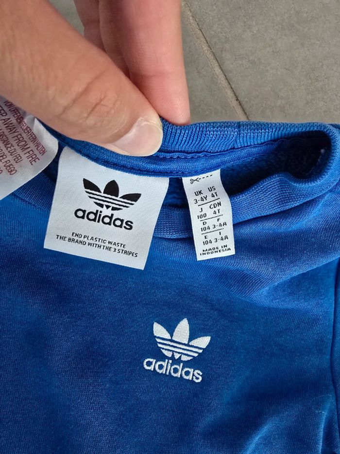 Ensemble Adidas bleu - photo numéro 3