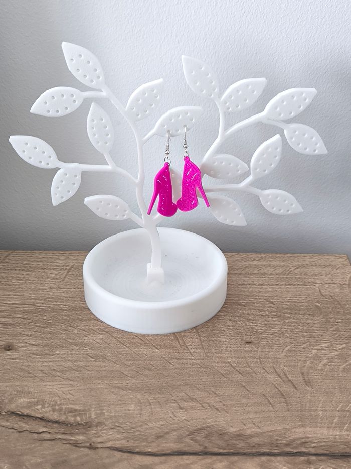 Boucles d'oreilles impression 3D