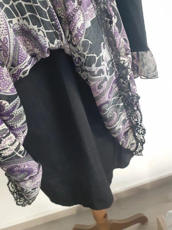 Robe voile imprimée S - photo numéro 3