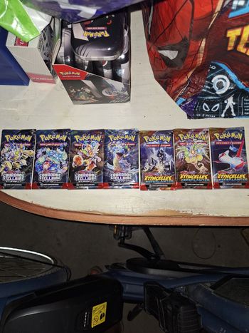 Booster couronne stellaires et étincelles deferlantes