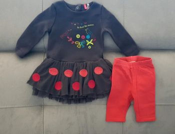 Robe avec leggings