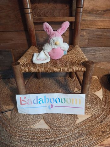 Peluche petit oiseau poussin baby nat tbe