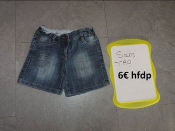 Short en jeans TAO taille 5 ans