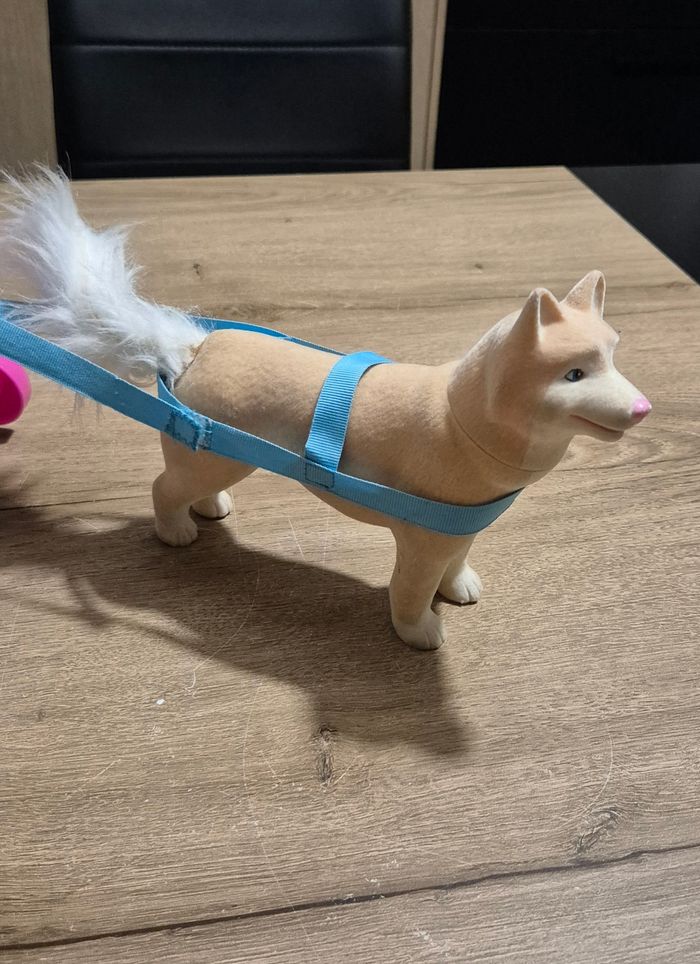 Poupée Nancy chien de traineau - photo numéro 4