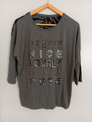 T-shirt gris t38