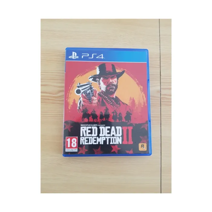 Jeu ps4 red dead rédemption 2